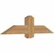 Ekena Millwork Eugene Smooth Timber Gable Bracket, Western Red Cedar, 48"W x 12"H x 3 1/2"D x 5 1/2"F, 6/12 Pitch GBW048X12X0406EUG00SWR - alternate 5